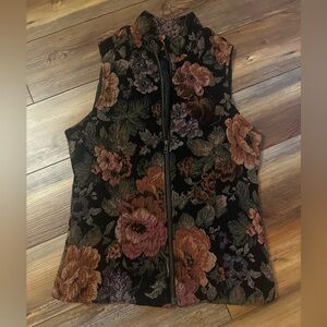 Vintage Floral Vest